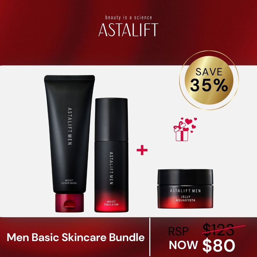 [Men Skincare Workshop 3 Sep - 18 Sep] Basic Skincare Bundle