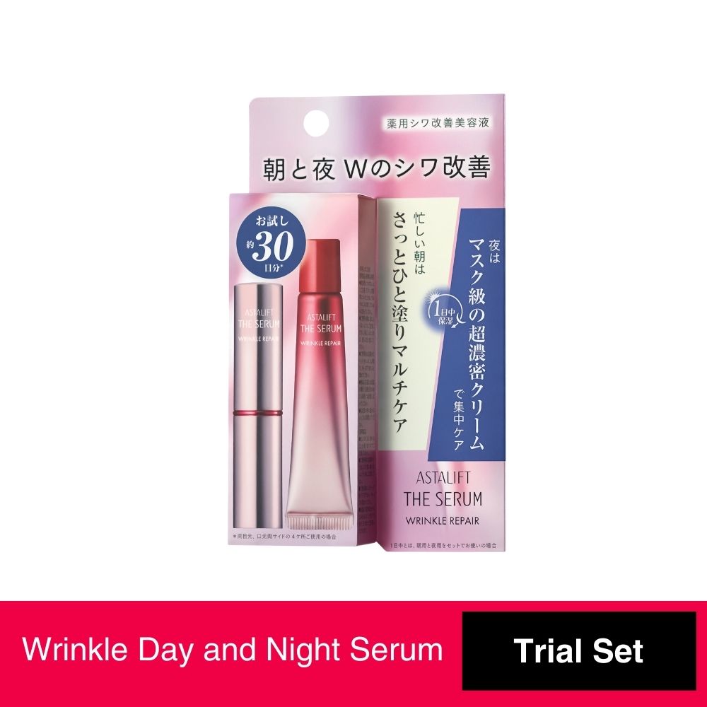 Wrinkle Day and Night Serum + Trial Kit Bundle